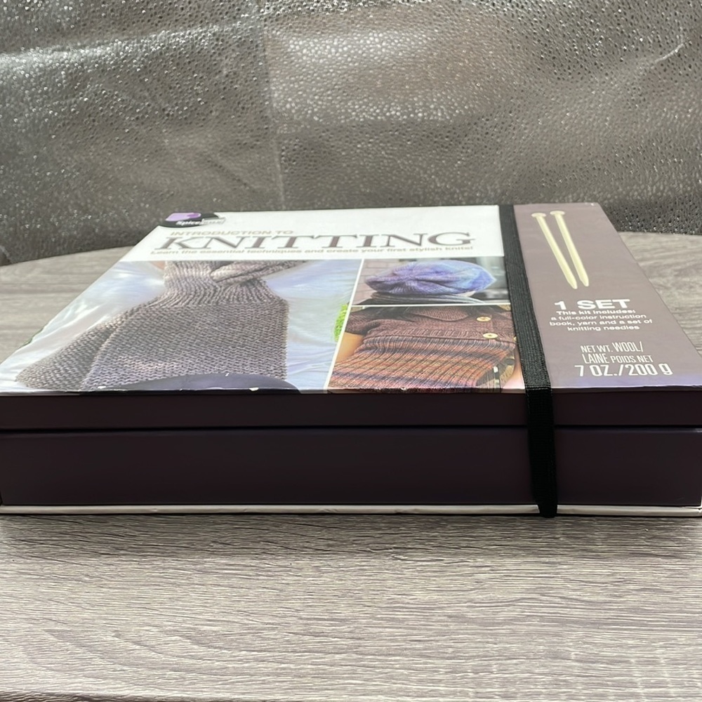 NEW. SpiceBox Introduction To Knitting Kit. - Picture 6 of 11